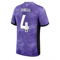 Liverpool Virgil van Dijk #4 Replika Tredje Tröja 2023-24 Kortärmad